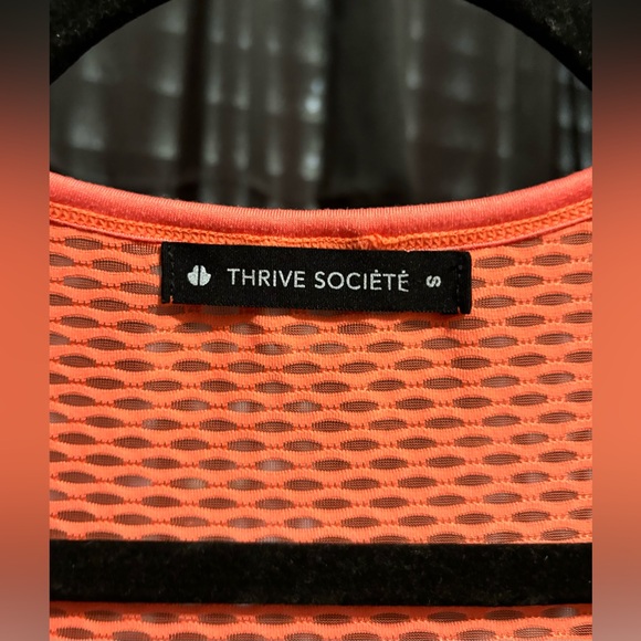 Thrive Sociėtė Coral Racerback Tank Top - Picture 3 of 5